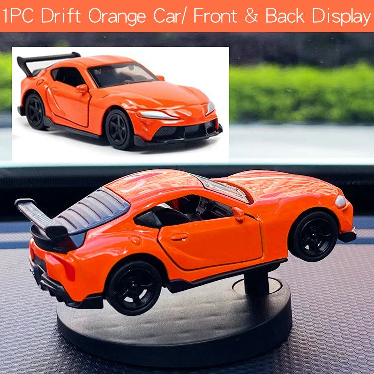 Drift Car dashboard toy model swing turning cool sports race auto ornament