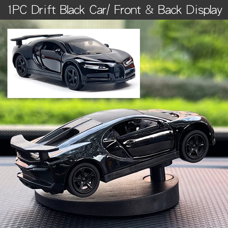 Drift Car dashboard toy model swing turning cool sports race auto ornament