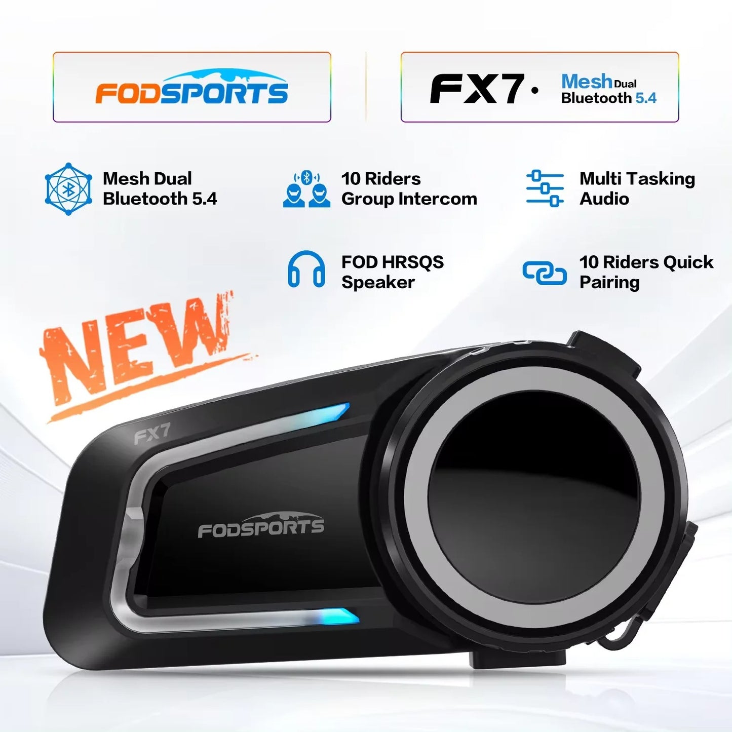 Motorcycle Helmet Intercom Bluetooth headset