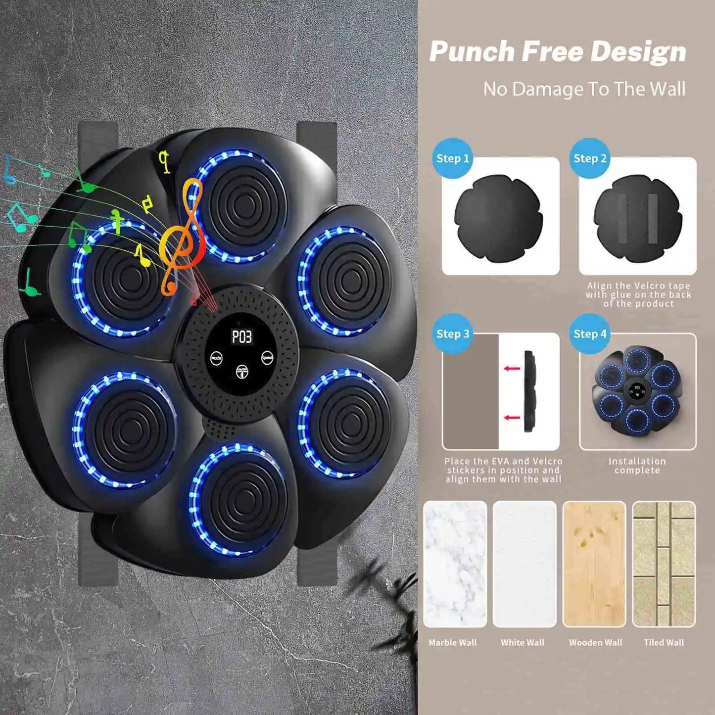 Smart Bluetooth Music Boxing Machine