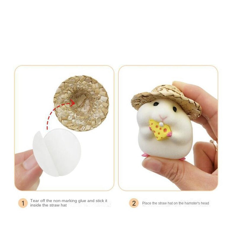 Car Decoration Hamster Car Accessories New Console Cute Doll Car Interior Pendant   Decoration  Cool  Decoration Accesories
