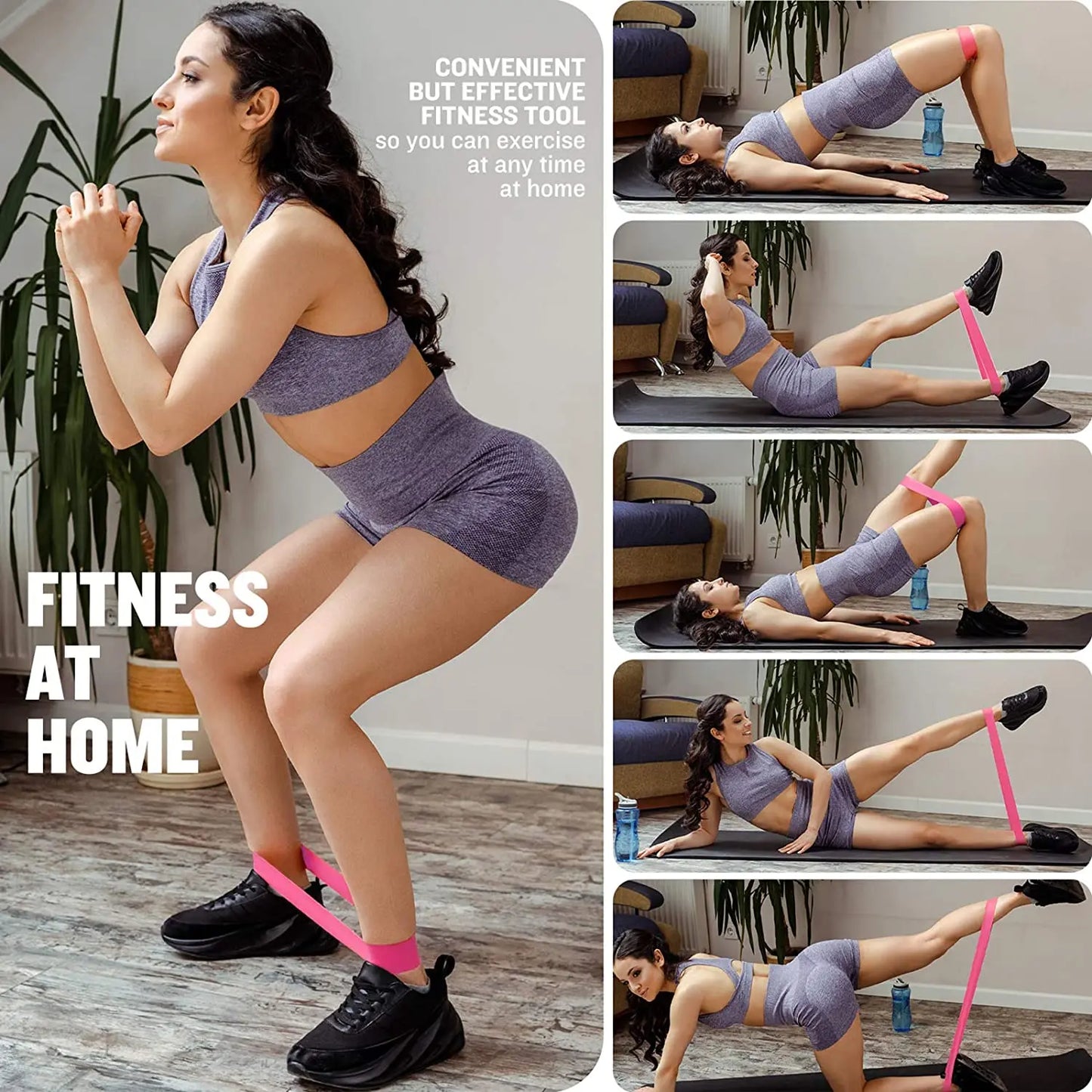 Resistance Bands Fitness Exercise Training
