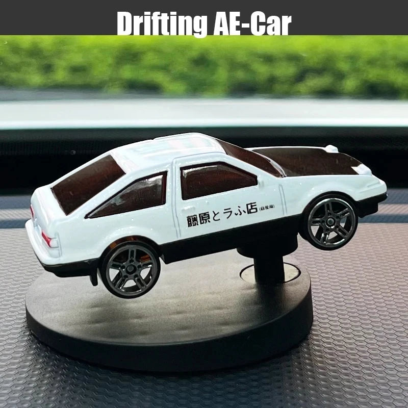 Drift Car dashboard toy model swing turning cool sports race auto ornament