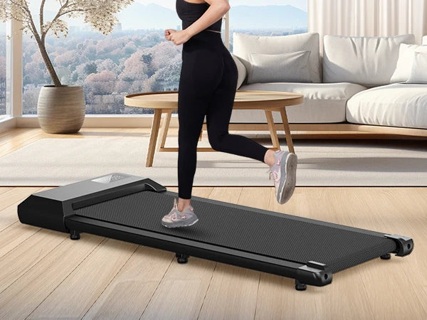 Treadmill for Home 2.5HP Walking Pad LCD Digital Data Display 2in1 Walking Running