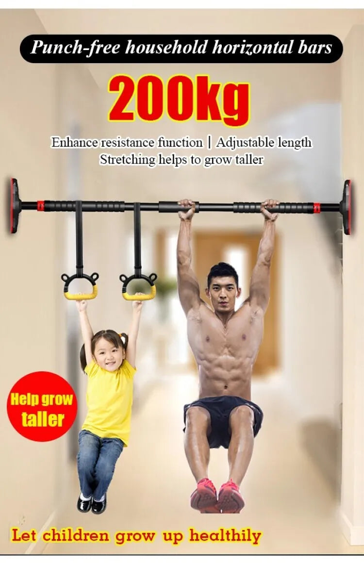 Household Indoor No Perforated Pull-up bar