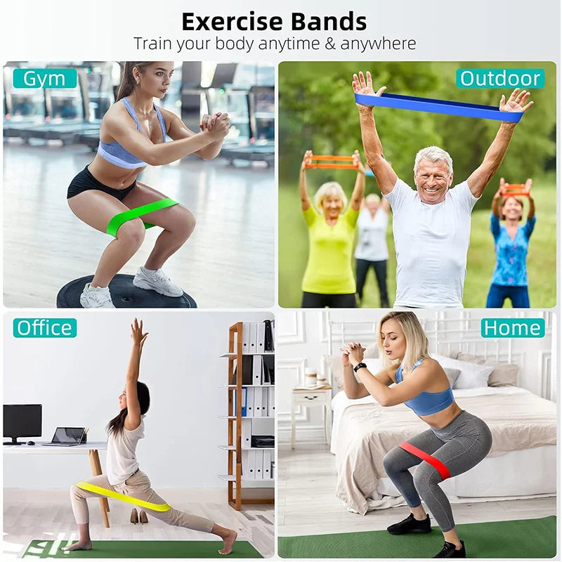 Resistance Bands Fitness Exercise Training