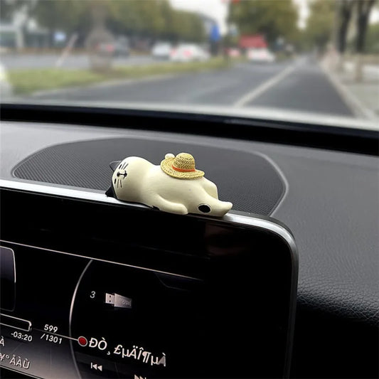 Cute Healing Kitten Ornaments For Car Dashboard