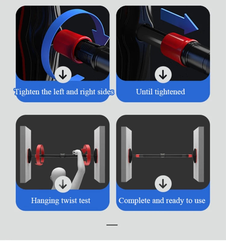 Household Indoor No Perforated Pull-up bar