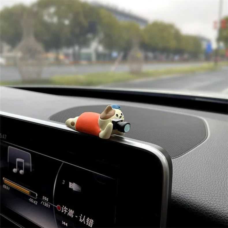 Cute Healing Kitten Ornaments For Car Dashboard
