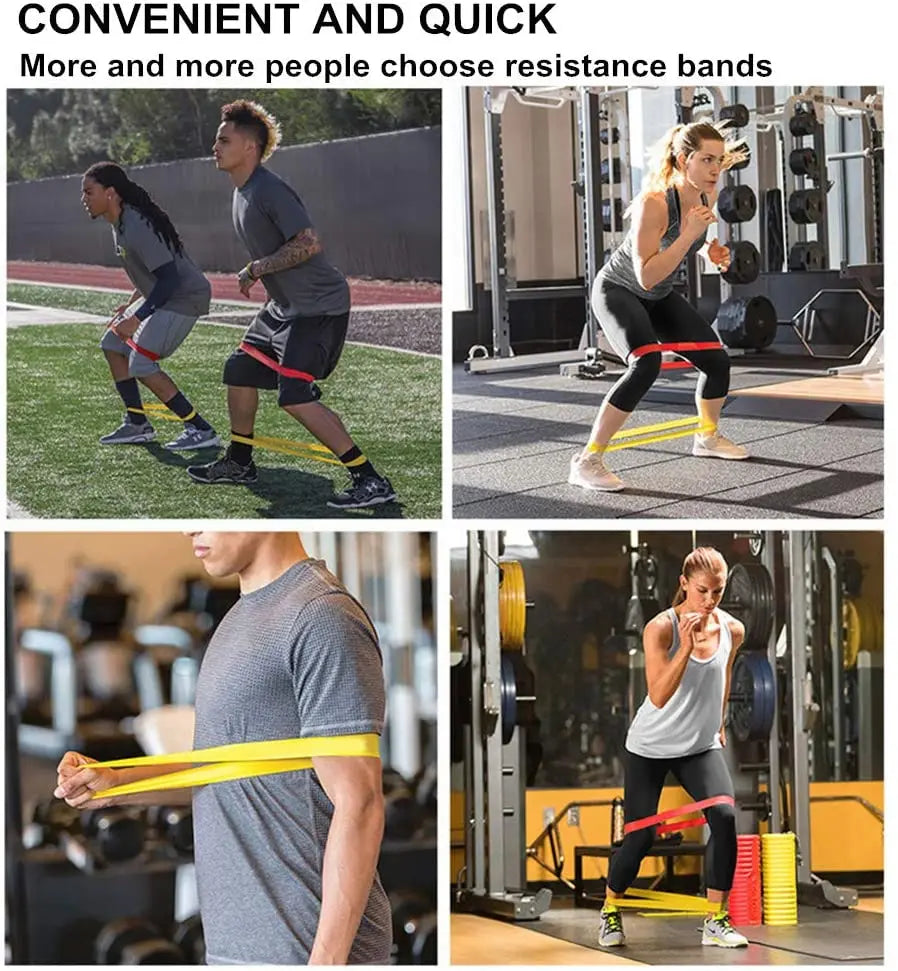 Resistance Bands Fitness Exercise Training