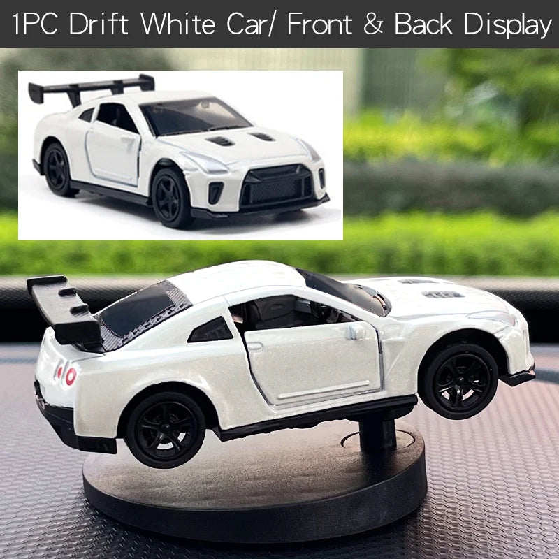 Drift Car dashboard toy model swing turning cool sports race auto ornament