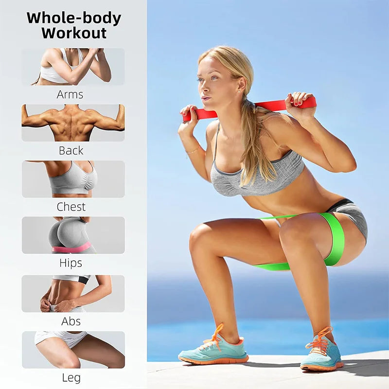 Resistance Bands Fitness Exercise Training