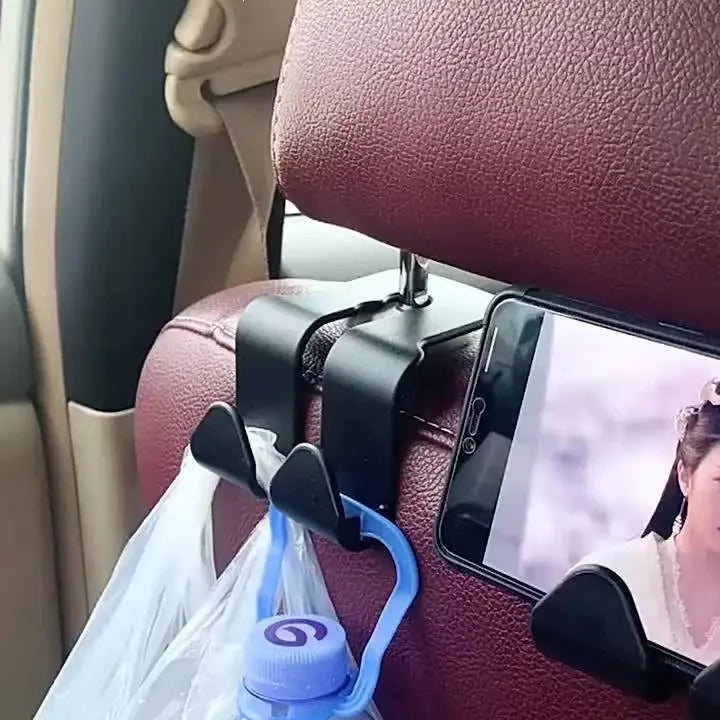Car Seat Headrest Hook universal Hanger Storage Organizer Universal for Handbag Purse Coat