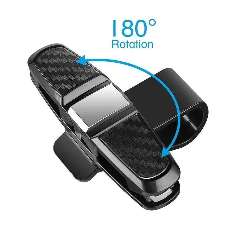 Glasses Case Auto Sun Visor Glasses Holder Sunglasses Clip Card Holder Eyeglasses
