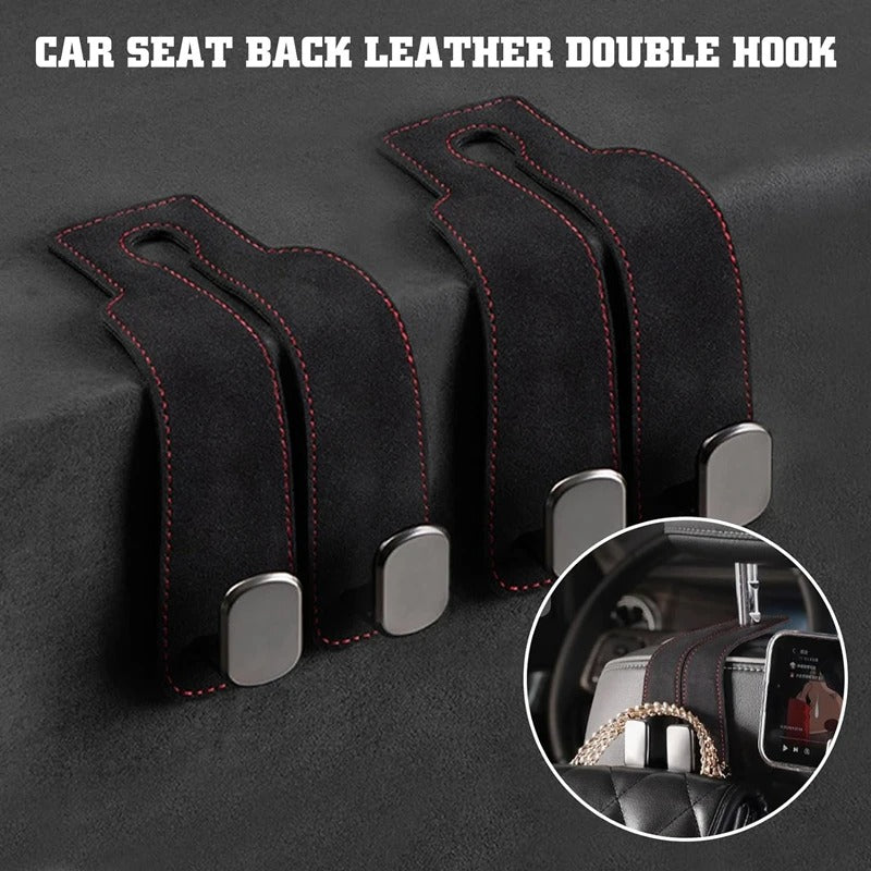 2 in 1 Car Hook For Car Rear Seat Back Hooks Headrest Hanger Clip Universal