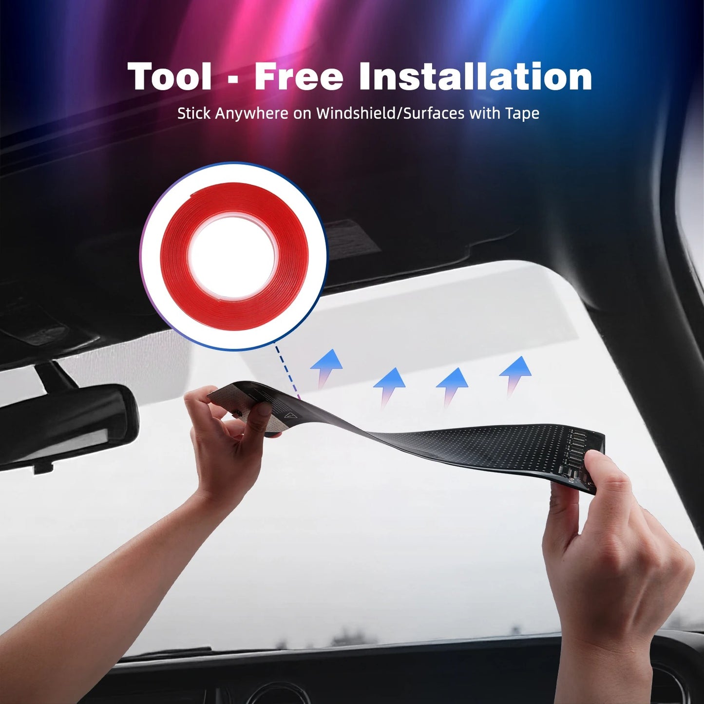 LED Devils Eyes for Car Truck APP Remote Control