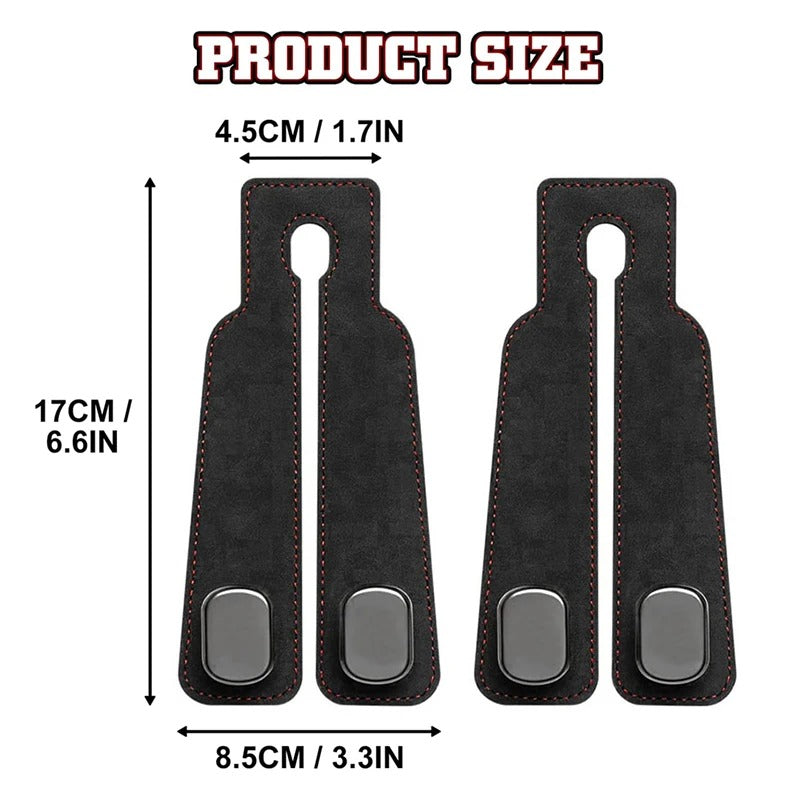 2 in 1 Car Hook For Car Rear Seat Back Hooks Headrest Hanger Clip Universal