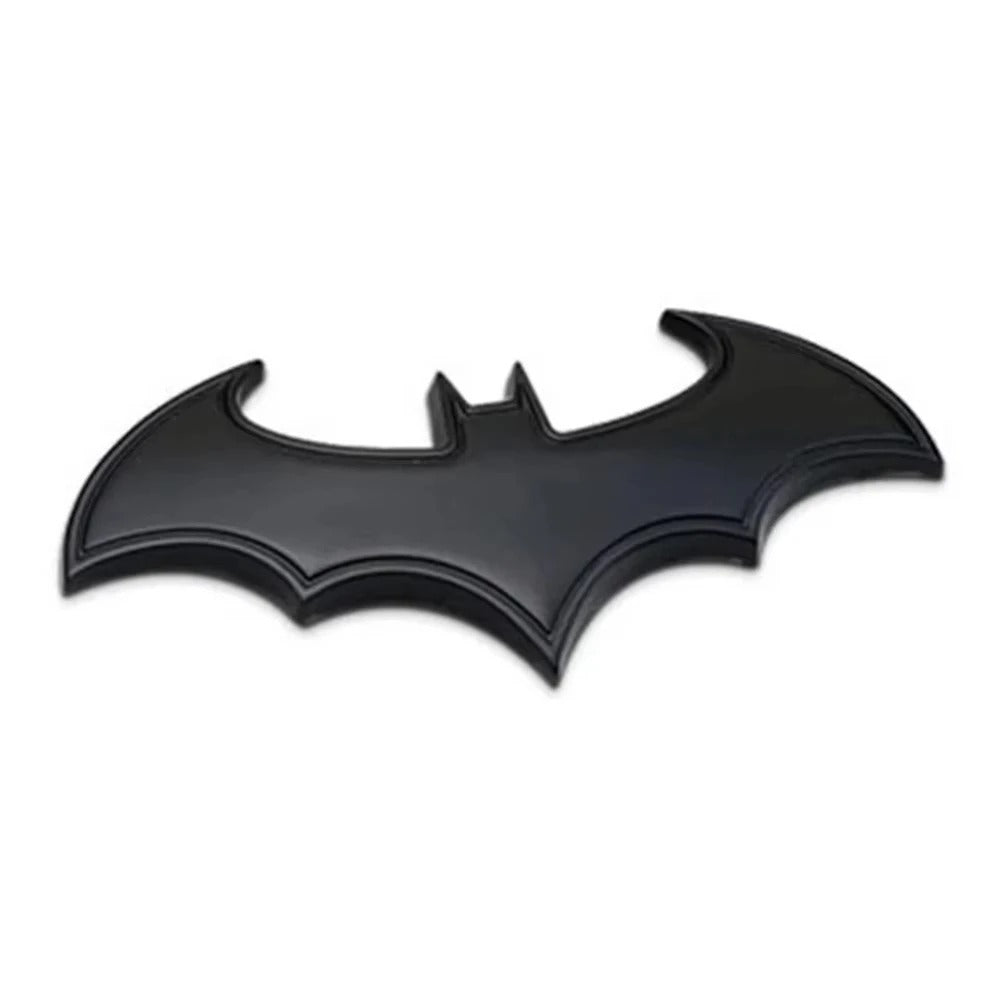 1PCS 3D Bat Shape Car Stickers Metal Badge