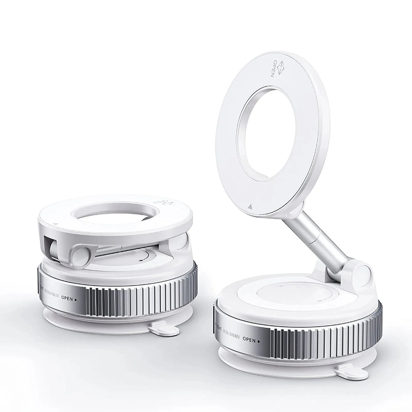 Vacuum Adsorption Car Magnetic Phone Holder 360 Degree Rotation for Unservial phones